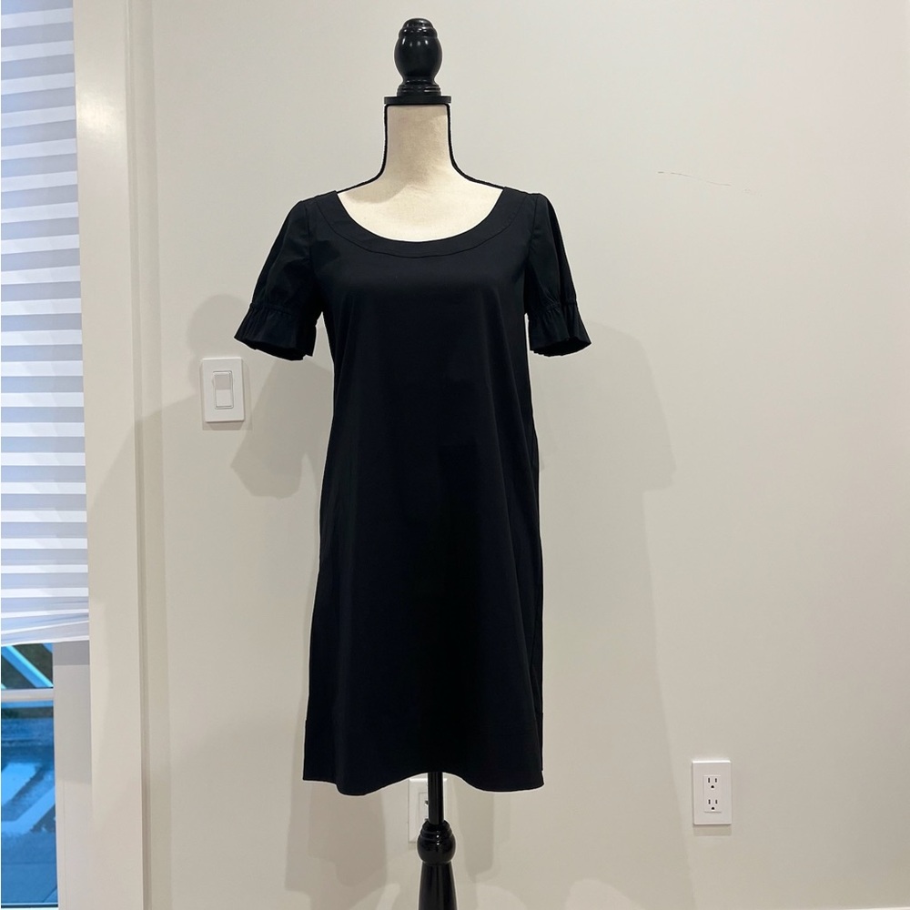 Theory Black Mini Dress